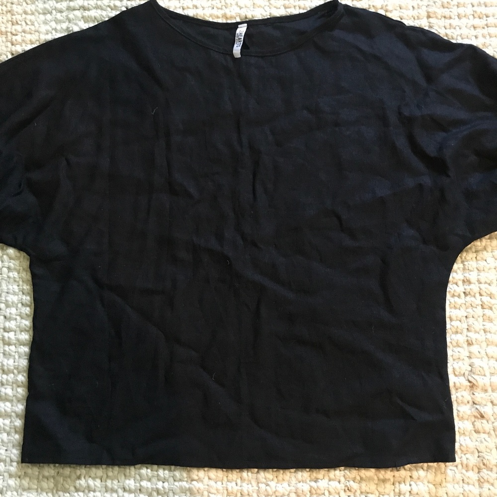 Black Woman's Blouse Size Large